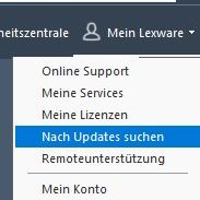 nach Lexware Updates suchen